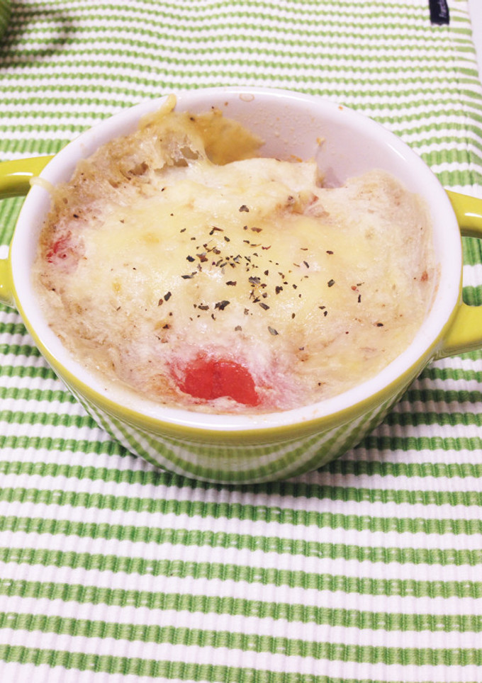 山芋とトマトのふわふわ焼き-レシピのメイン写真
