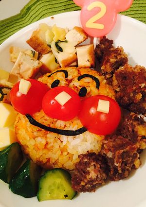 ☆幼児食☆ アンパンマンごはん-レシピのメイン写真