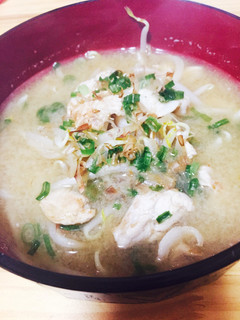 豚肉ともやしのみそごまスープ-レシピのメイン写真