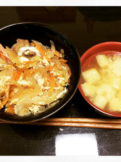 フライパンde親子丼-レシピのメイン写真