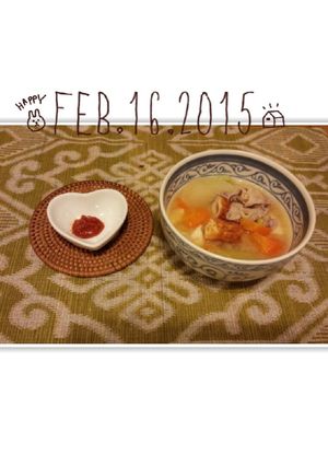 竹輪のぶちこみ豚汁もどき-レシピのメイン写真