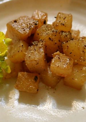 サイコロ大根と蒟蒻のピリ辛煮☆-レシピのメイン写真