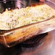 花粉症対策 酒粕豆乳根菜甜麺醤でラザニア