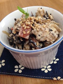 リメイク☆ひじき煮☆カフェ風⁉︎サラダ-レシピのメイン写真