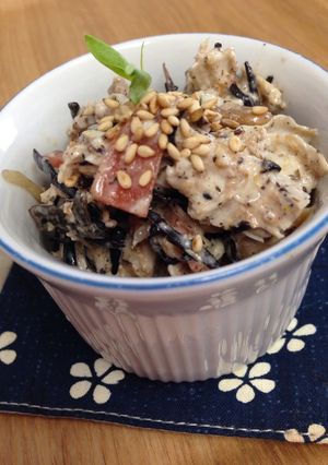 リメイク☆ひじき煮☆カフェ風⁉︎サラダ-レシピのメイン写真