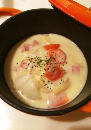 簡単1鍋！トロうまマカロニシチュー-レシピのメイン写真