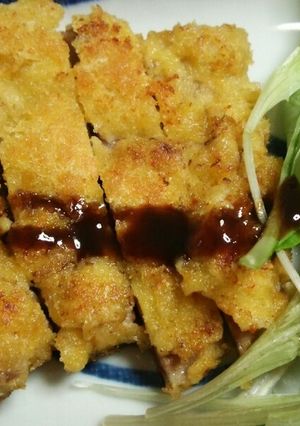 オリーブ油で揚げないトンカツ-レシピのメイン写真