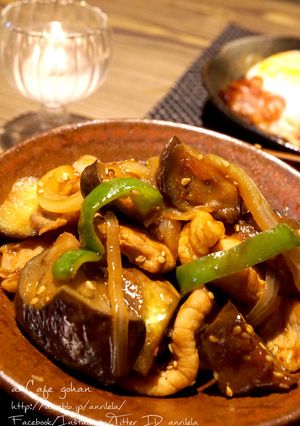 とろとろ茄子の鉄火味噌♡(味噌炒め)-レシピのメイン写真