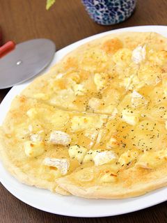 チーズハニーピザ-レシピのメイン写真