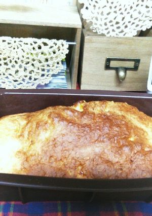 ヘルシー豆腐とバナナのHMパウンドケーキ-レシピのメイン写真