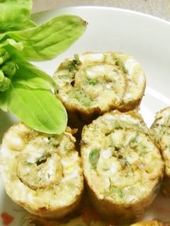 フキノトウ入り、ほろにが卵焼き♪-レシピのメイン写真