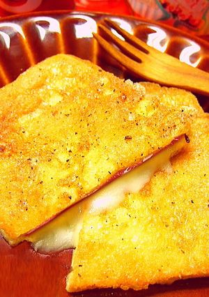 ダイエット低糖質◆油揚げクロックムッシュ-レシピのメイン写真