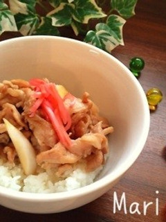 レンジ5分✨お店の味✨旨うま牛丼-レシピのメイン写真