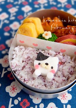 幼稚園 キャラ弁♡ねこ 簡単-レシピのメイン写真