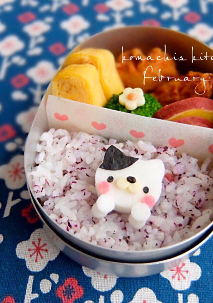 幼稚園 キャラ弁♡ねこ 簡単-レシピのメイン写真