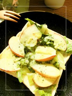 爽やかレモン✼セロりんごトースト-レシピのメイン写真