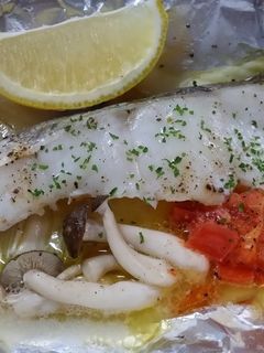 白身魚のホイル焼き-レシピのメイン写真