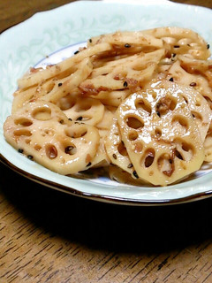 レンジで簡単!蓮根のおかか和え-レシピのメイン写真