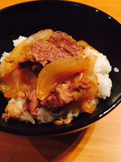 男が喜ぶ簡単牛丼-レシピのメイン写真
