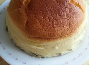 ピザ用チーズでスフレチーズケーキ-レシピのメイン写真