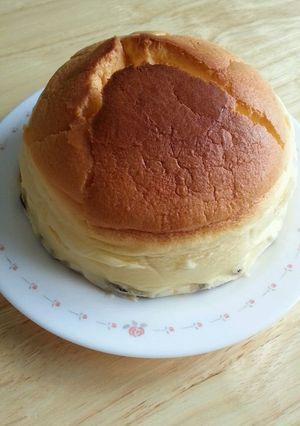 ピザ用チーズでスフレチーズケーキ-レシピのメイン写真