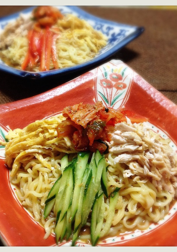 棒棒鶏キムチのごまだれ冷し-レシピのメイン写真