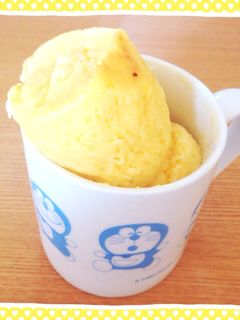 レンジで簡単!もちふわカップケーキ-レシピのメイン写真