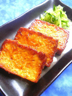 厚揚げの甘辛焼き-レシピのメイン写真