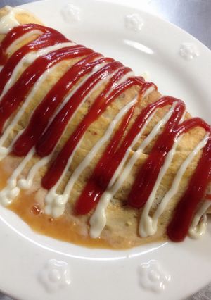 簡単キムチ納豆オムレツ☆-レシピのメイン写真