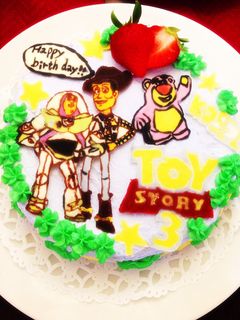 トイストーリーケーキ ☆ キャラケーキ-レシピのメイン写真