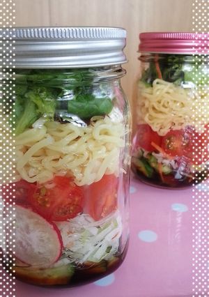 冷やし中華☆ジャーサラダ-レシピのメイン写真