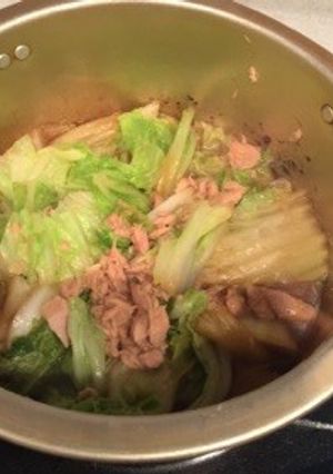 白菜のシーチキン煮-レシピのメイン写真