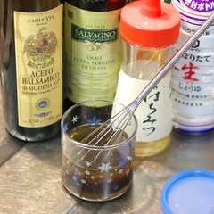 รูปของ わさびバルサミコドレッシング