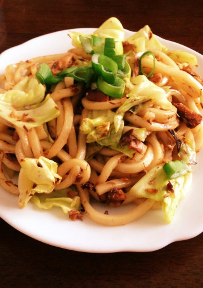 味付さば缶 焼うどん-レシピのメイン写真
