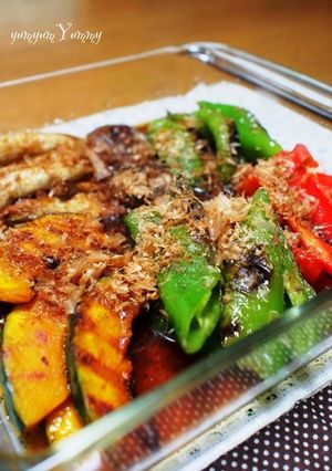 簡単◎グリル野菜の煮浸し-レシピのメイン写真