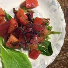 マグロのカルパッチョ-レシピのメイン写真