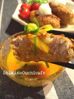 シャキシャキ蓮根のつくねバーグ-レシピのメイン写真