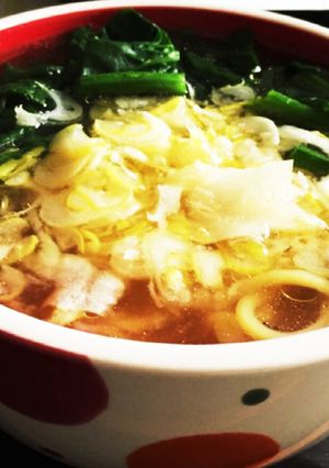BIGの焼きそば麺の手抜きラーメン！-レシピのメイン写真