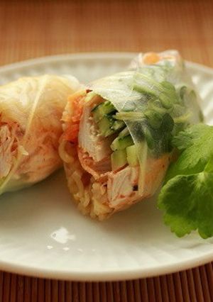 冷やし中華・生春巻きで食べちゃう-レシピのメイン写真