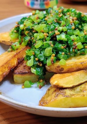じゃがいもステーキの大根葉のせ-レシピのメイン写真