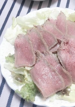 炊飯器 で 簡単 ローストビーフ-レシピのメイン写真