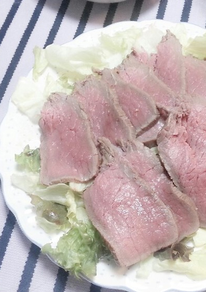 炊飯器 で 簡単 ローストビーフ-レシピのメイン写真