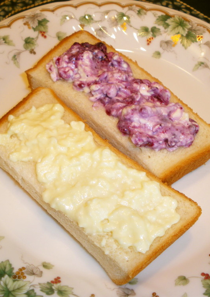 おひとりさまのチーズケーキ風トースト-レシピのメイン写真