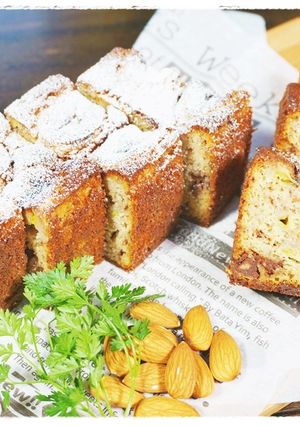 アーモンドミルクでチョコバナナケーキ♪-レシピのメイン写真