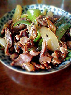 砂肝と玉ねぎの野菜炒め-レシピのメイン写真