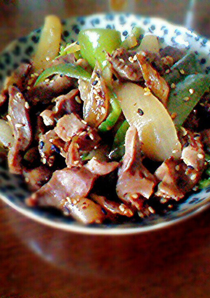 砂肝と玉ねぎの野菜炒め-レシピのメイン写真