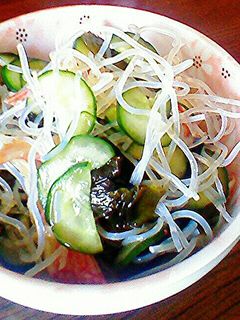 春雨の酢の物-レシピのメイン写真
