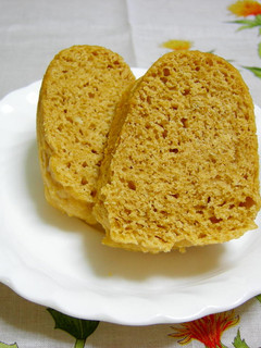 やさしい味!豆腐入り黒糖蒸パン-レシピのメイン写真