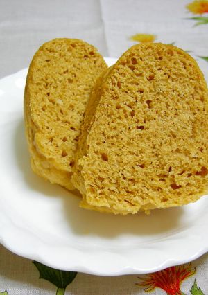 やさしい味！豆腐入り黒糖蒸パン-レシピのメイン写真