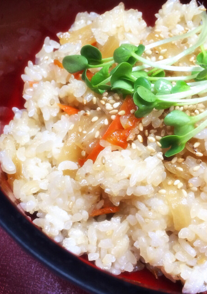 簡単モチッ♪きんぴら大根 炒めご飯-レシピのメイン写真
